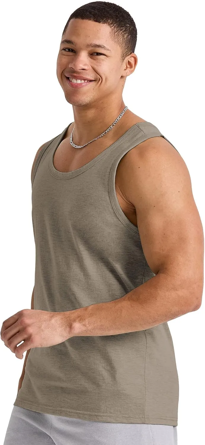 Hanes Originals Top, 100% Cotton Men, Sleeveless Tank Shirt