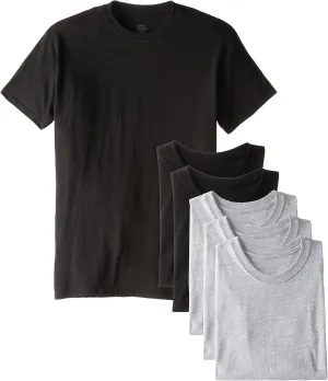 Hanes Ultimate Men's 6-Pack Crew T-Shirt