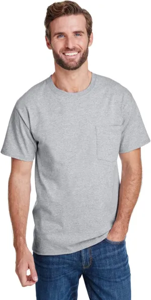 Hanes - Workwear Short Sleeve Pocket T-Shirt - W110