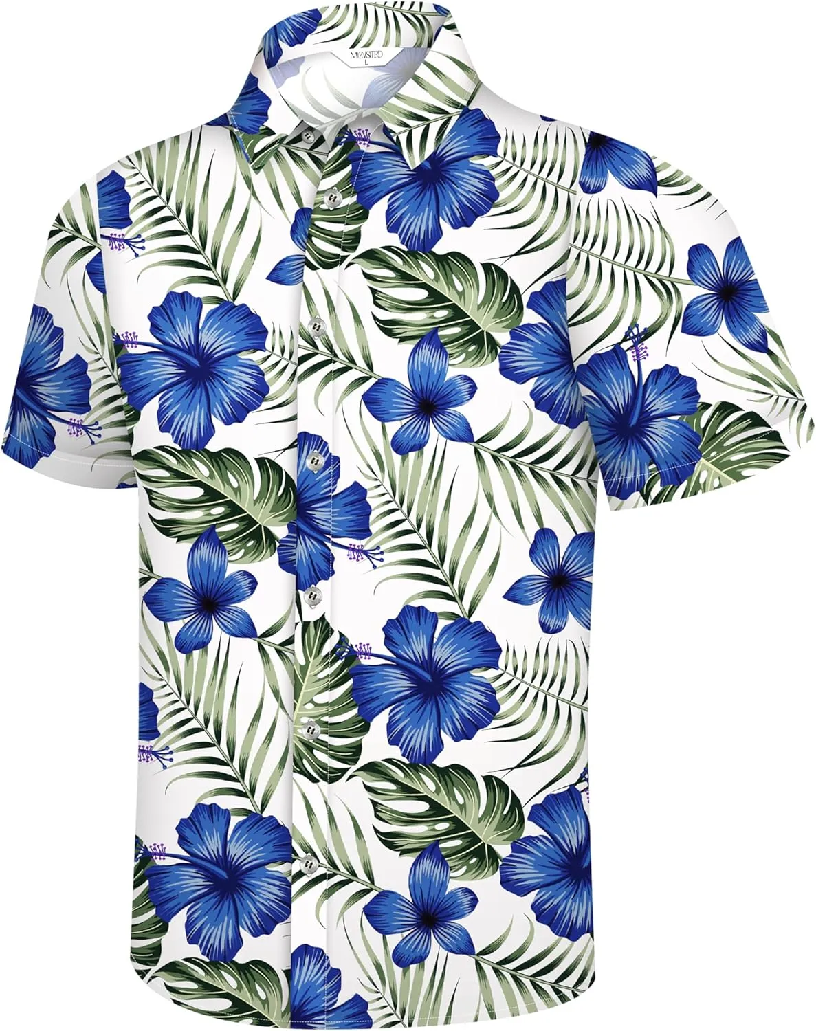 Hawaiian Shirt for Men, Mens Tropical Shirts Short Sleeve, Summer Button Down Vacation Outfits