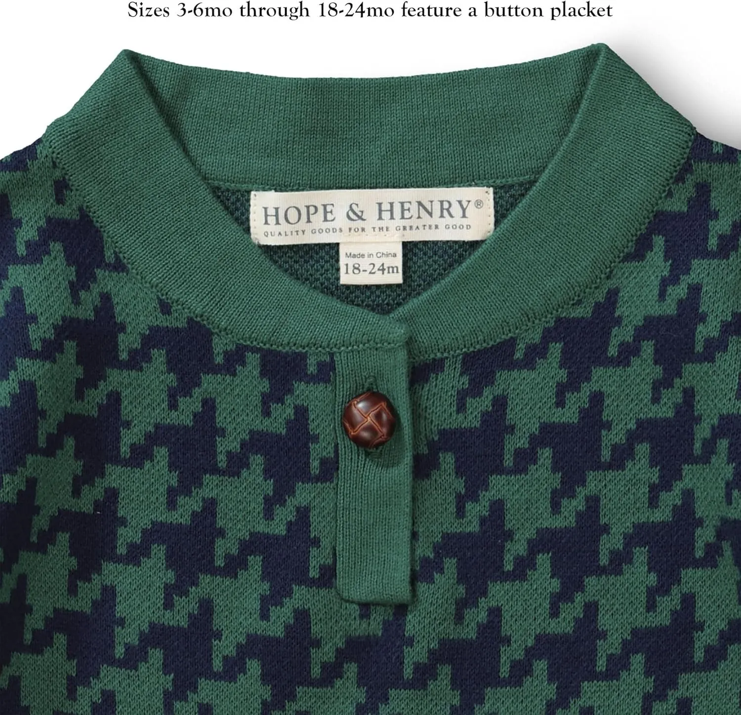 Hope & Henry Girls' Sweater Cape