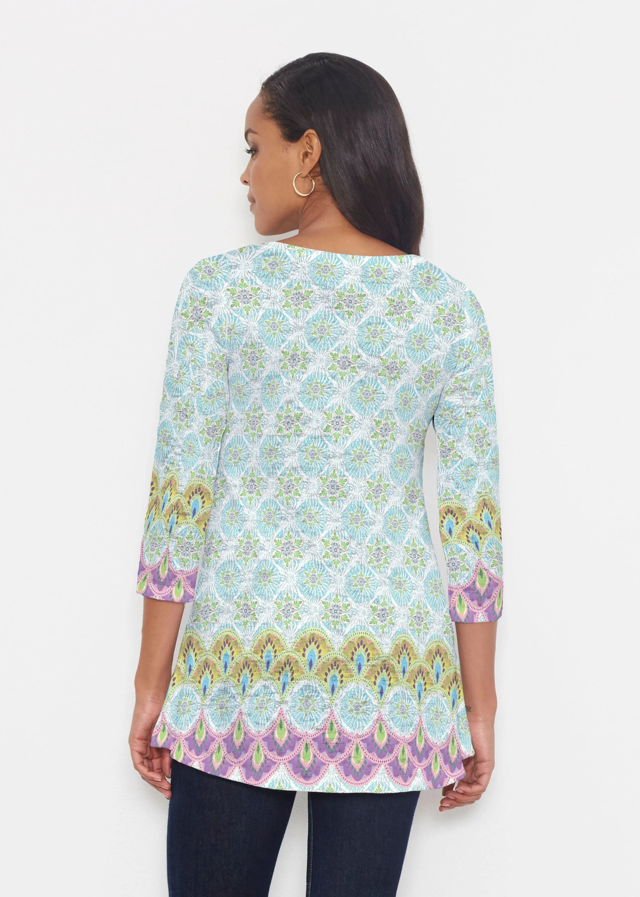 Izzy (19199) ~ Katherine Hi-Lo Thermal Tunic