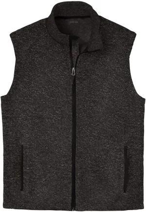 Joe's USA Mens Sweater Fleece Vest in Sizes XS-4XL