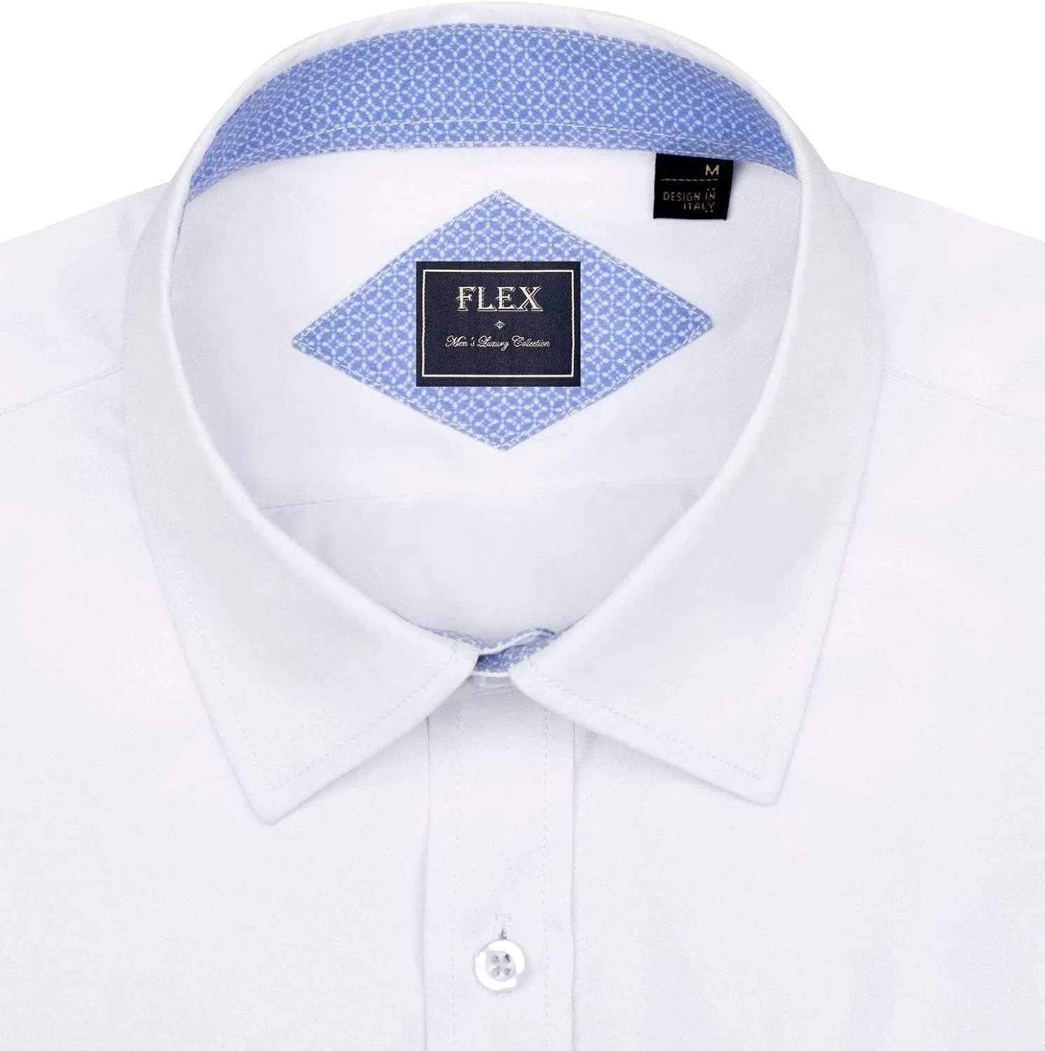 J.VER Men's Casual Long Sleeve Stretch Dress Shirt Wrinkle-Free Regular Fit Button Down Shirts