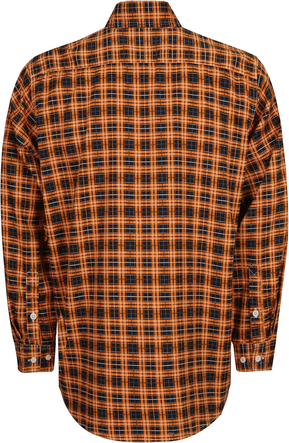 KONRECO FR Shirts for Men 100% Cotton 6.5oz Fire Resistant Lightweight Men's Plaid Work Shirts