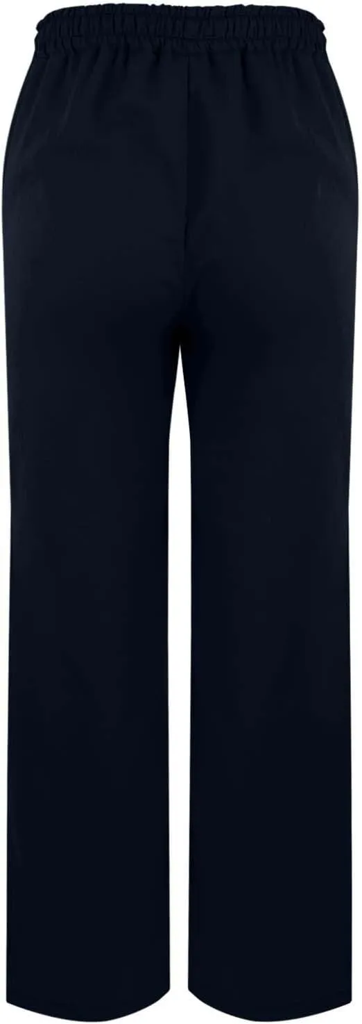 Linen Pants for Women 2025 Summer High Waist Elastic Straight Leg Lounge Pant Casual Loose Lightweight Beach Trousers