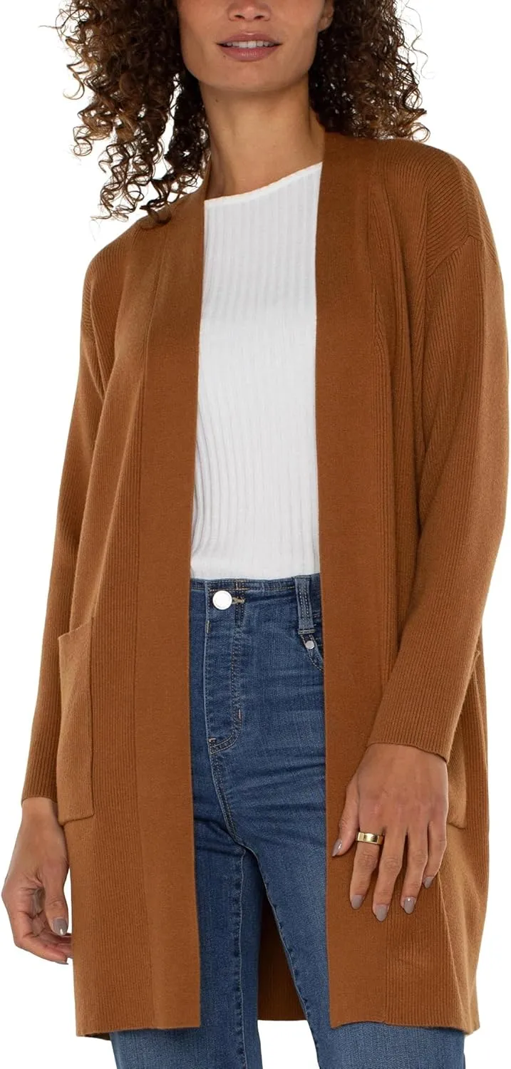 Liverpool Open Front Cardigan Sweater