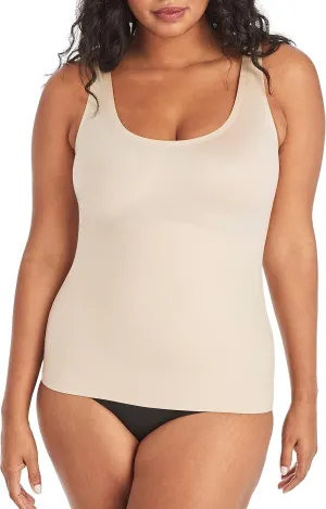 Maidenform Women's Shapewear Cami Tank Top, Tummy Control & Back Smoothing