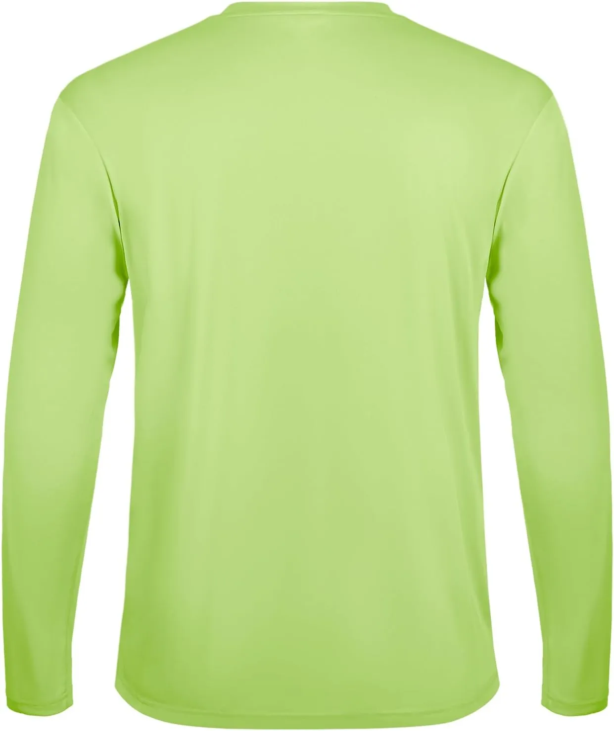 Men's Rash Guard Shirts UPF 50  Moisture Wicking Long Sleeve Chest Pocket Quick Dry Lightweight