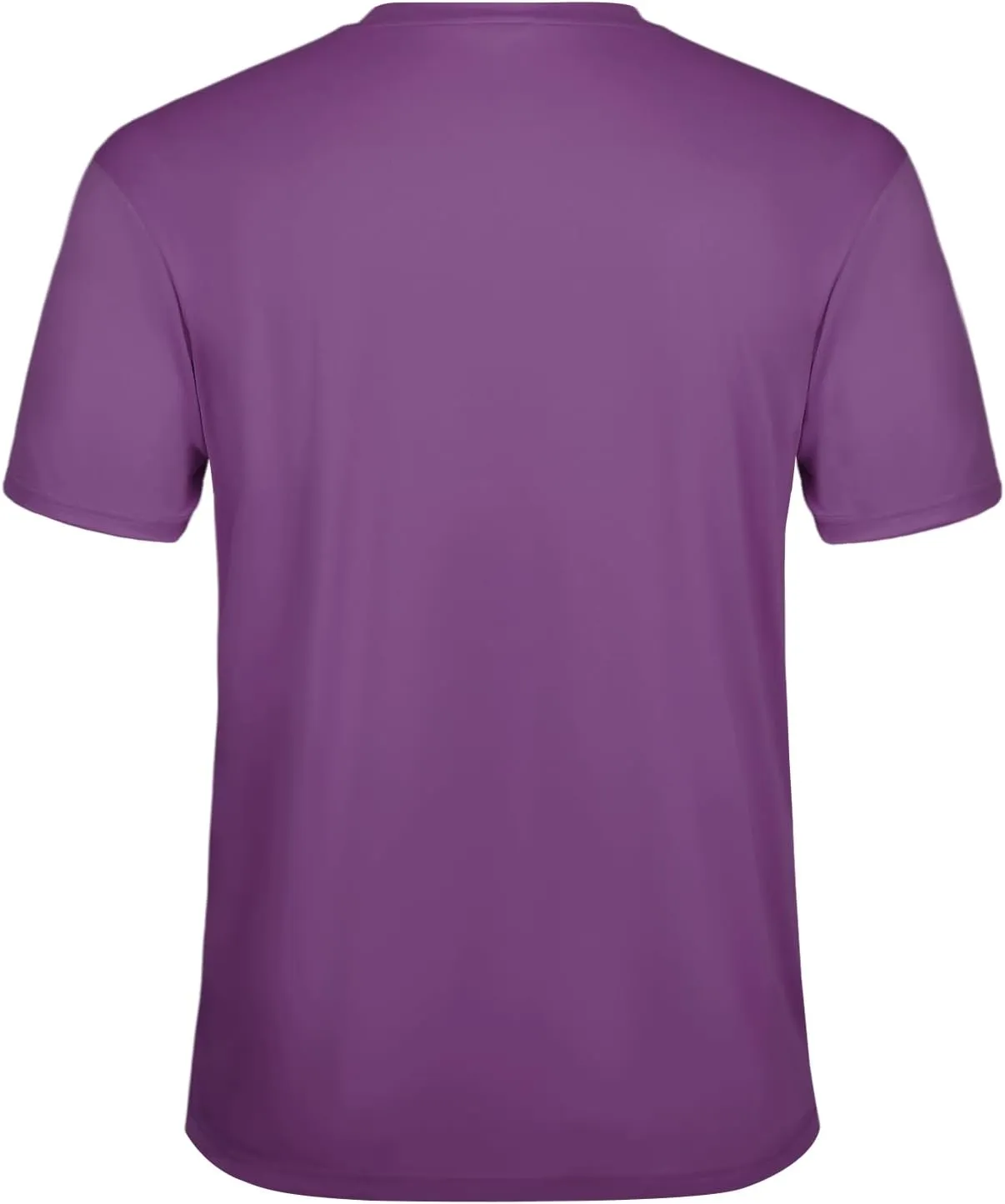 Men's Rash Guard Shirts UPF 50  Moisture Wicking Short Sleeve Chest Pocket Quick Dry Lightweight