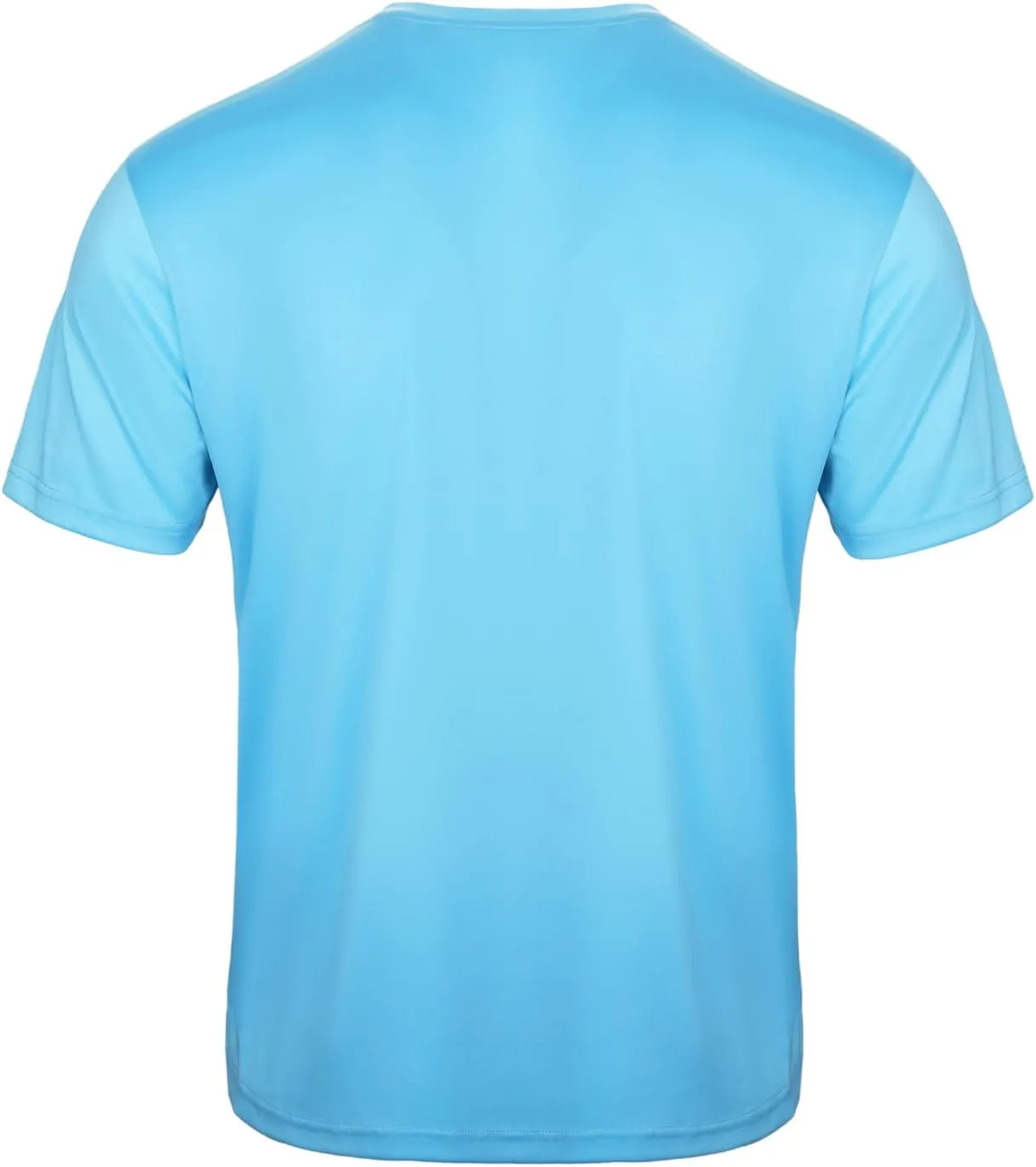 Men's Rash Guard Shirts UPF 50  Moisture Wicking Short Sleeve Chest Pocket Quick Dry Lightweight