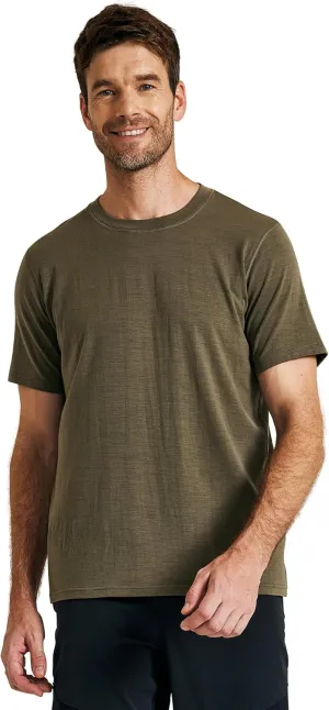 METARINO Mens Merino Wool T-Shirt Short Sleeve Athletic Tees Lightweight Base Layer Undershirt for Running,Workout