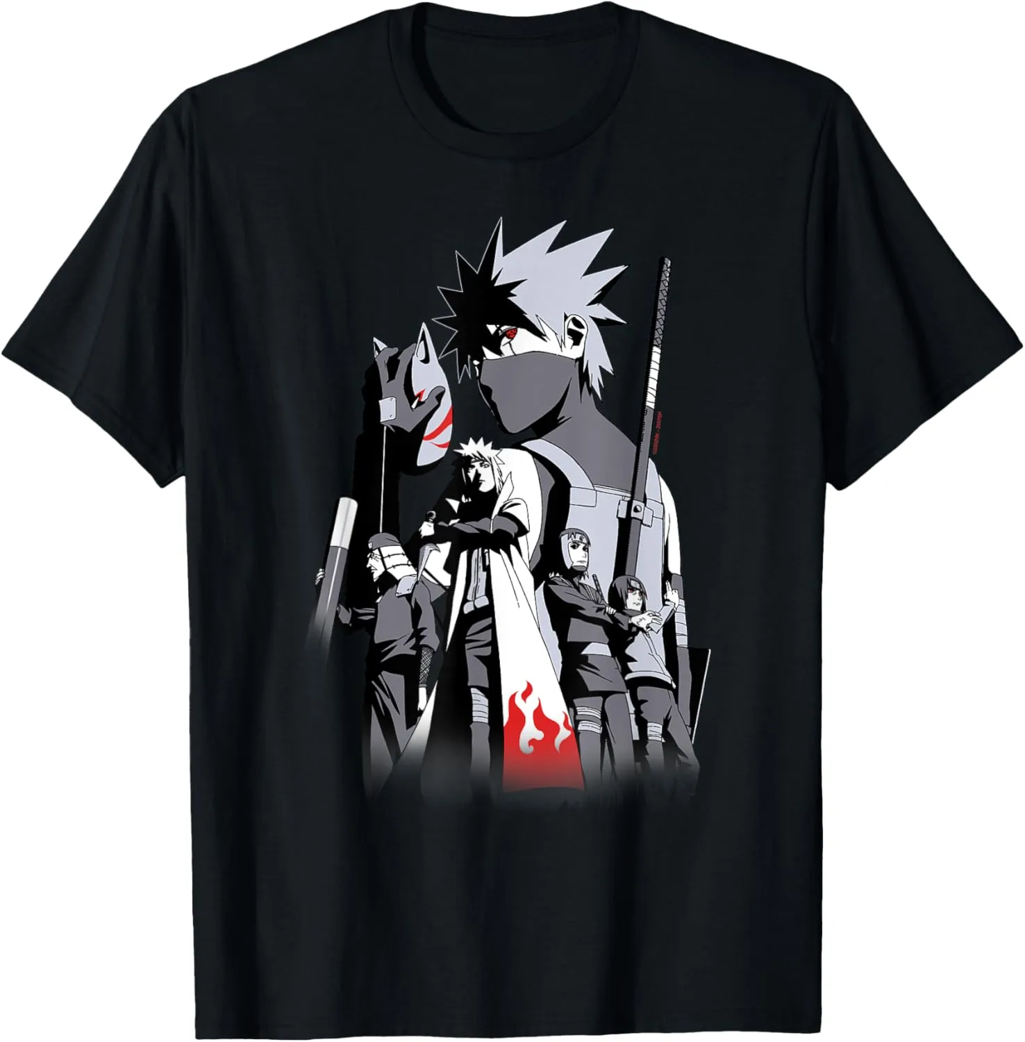 Naruto Shippuden Kakashi Story Limited Color T-Shirt