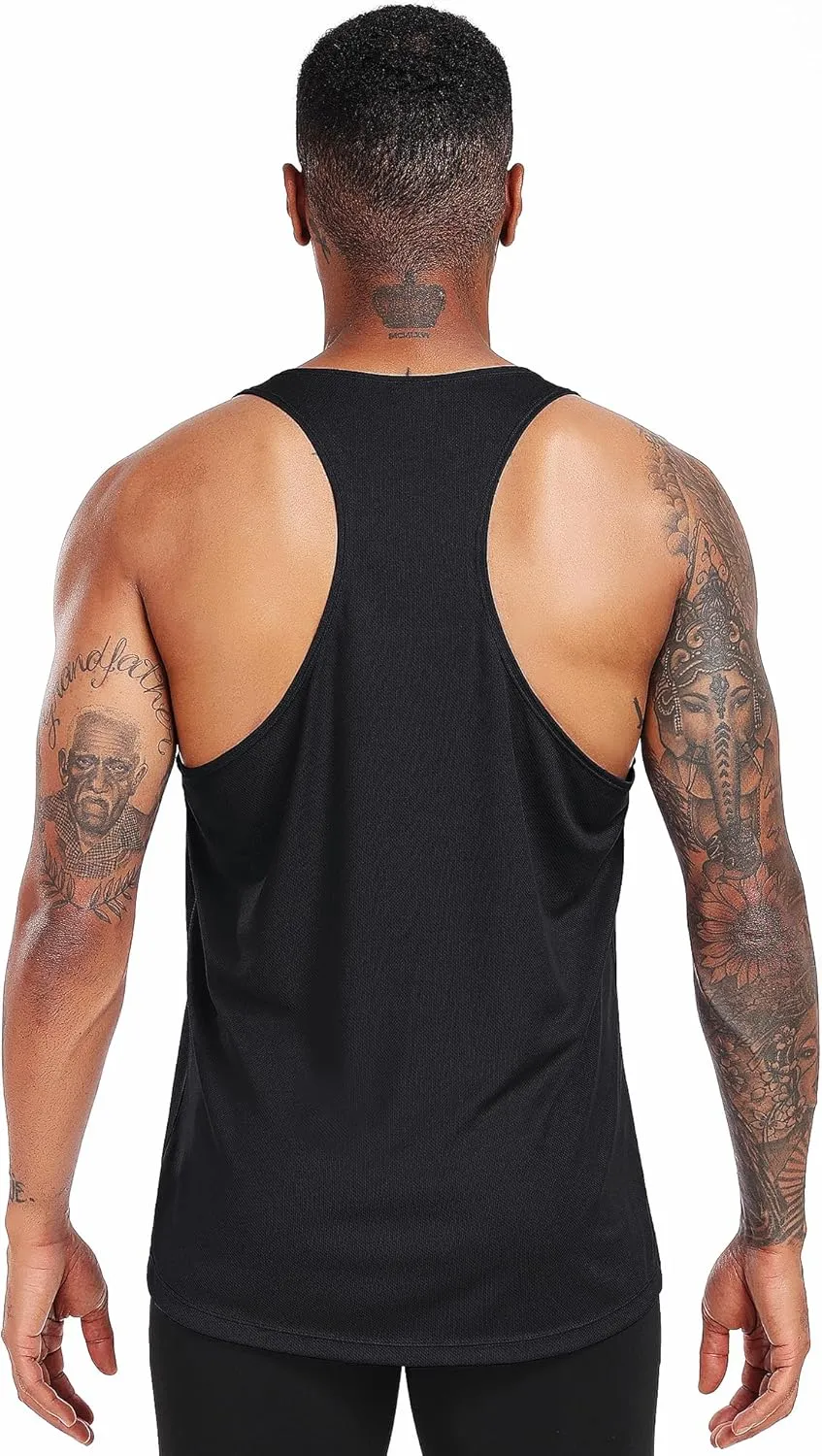 NELEUS Men's Workout Running Tank Top Sleeveless Gym Athletic Shirts