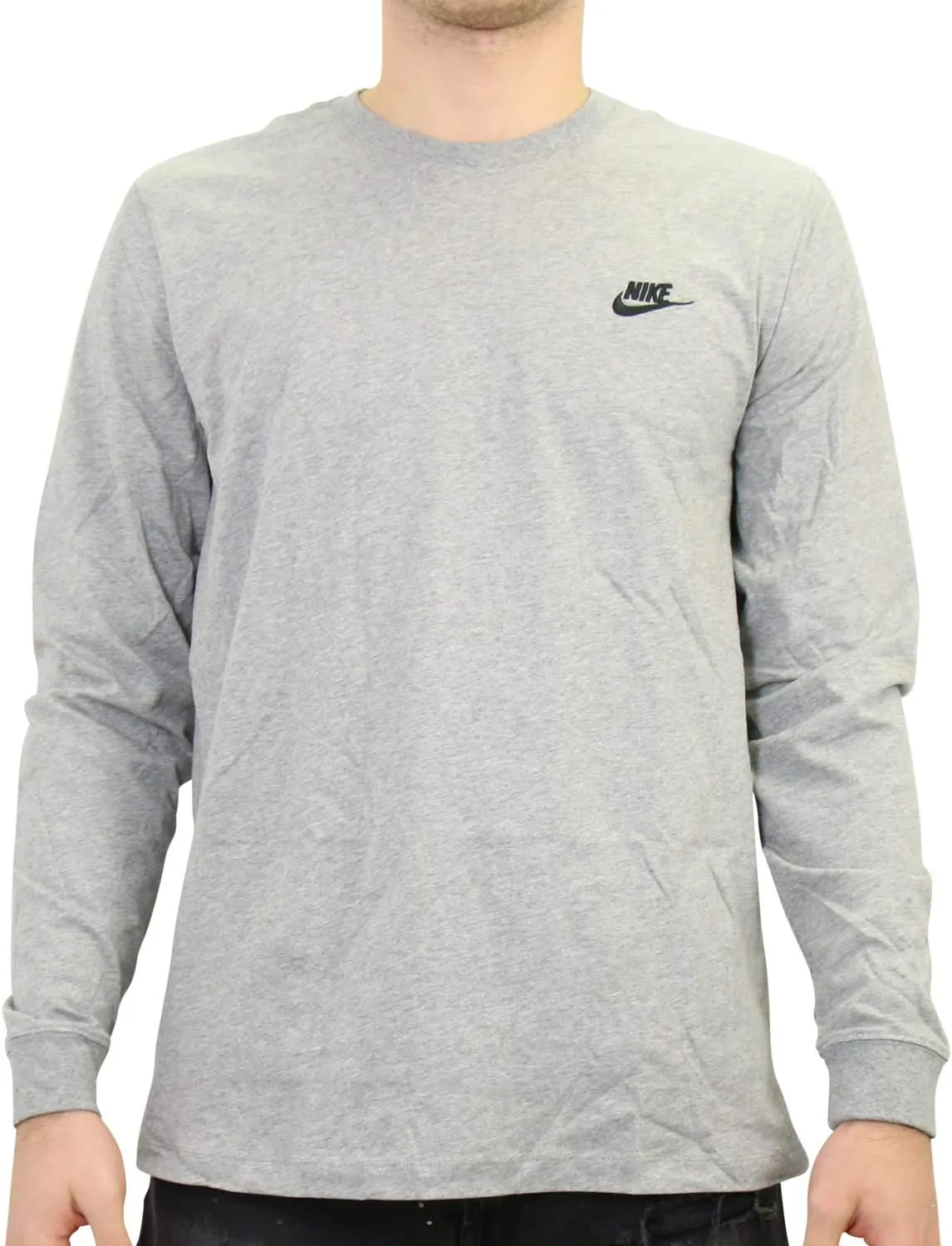 Nike Men's Sportswear Club Long-Sleeve T-Shirt