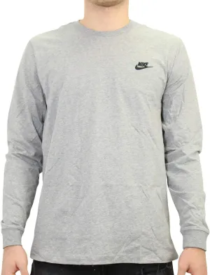Nike Men's Sportswear Club Long-Sleeve T-Shirt