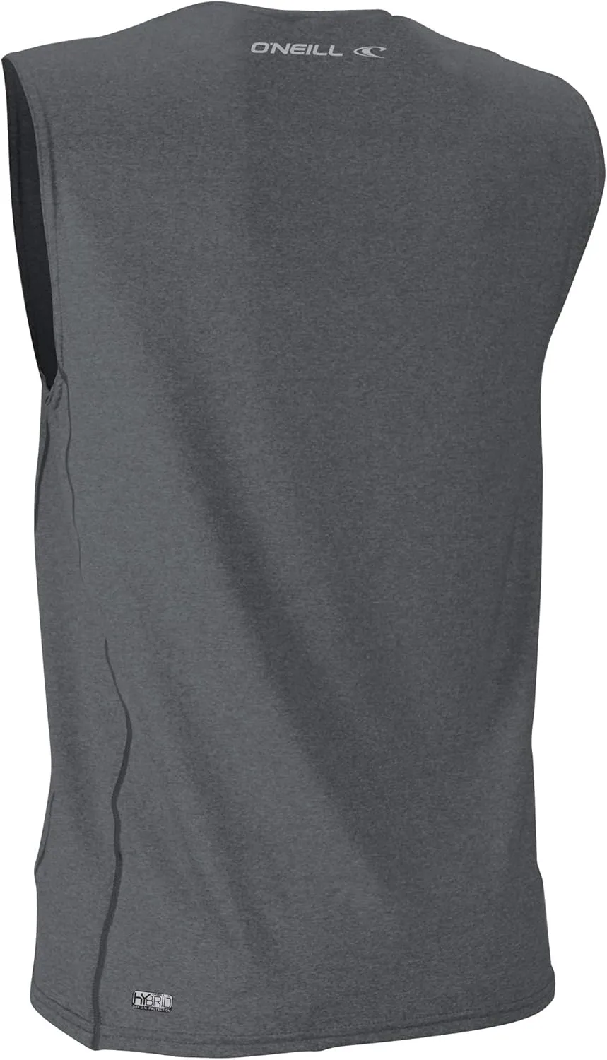 O'Neill Men's Hybrid UPF 50  Sleeveless Sun Shirt