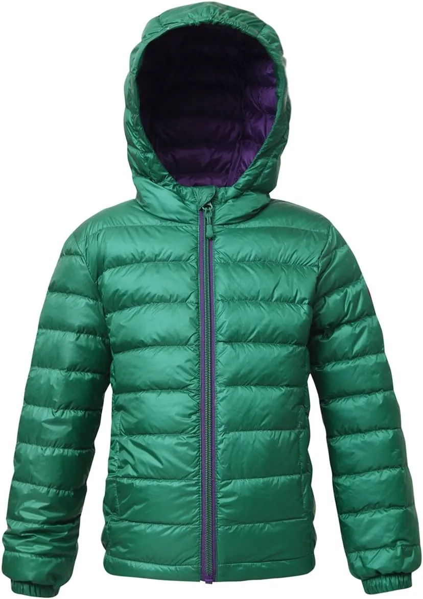 Rokka&Rolla Boys' Ultra Lightweight Packable Down Puffer Jacket Coat