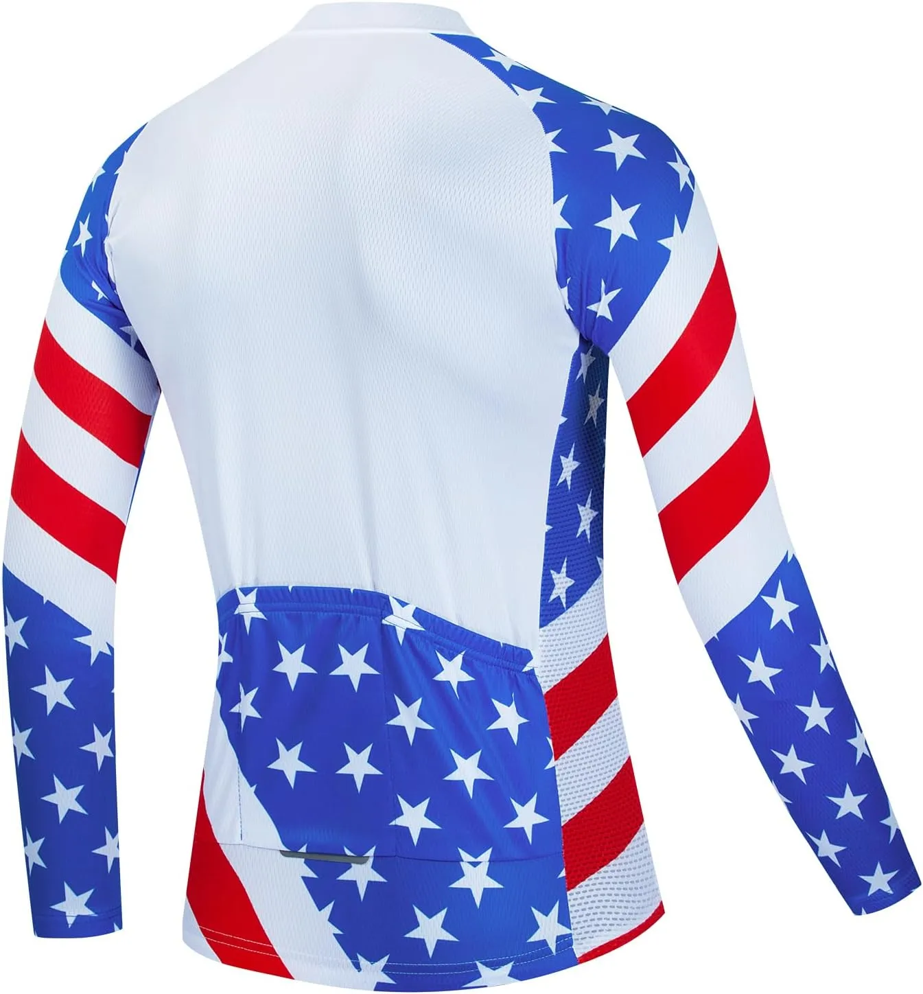 Serijoars Racing Cycling Jersey Men, Cycling Jersey Long Sleeve,Bike Jersey Full Zipper,Comfortable, Breathable and Quick-Dry