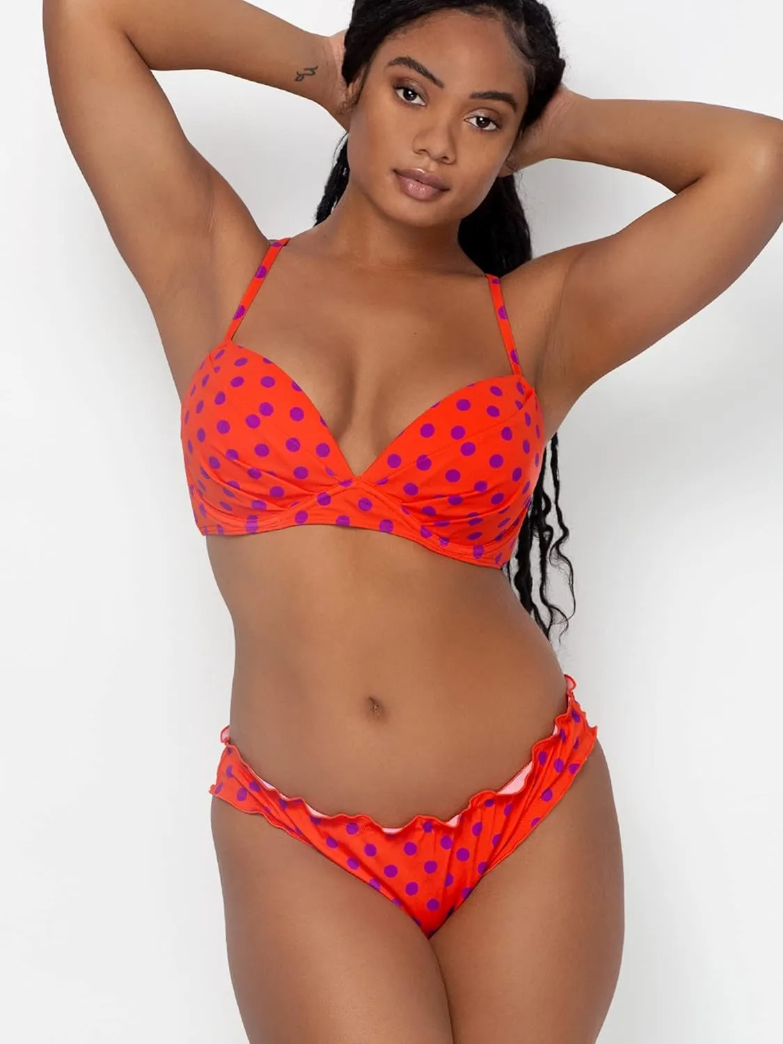 Smart & Sexy Women's Swim Secret Convertible Push-Up Bikini Top