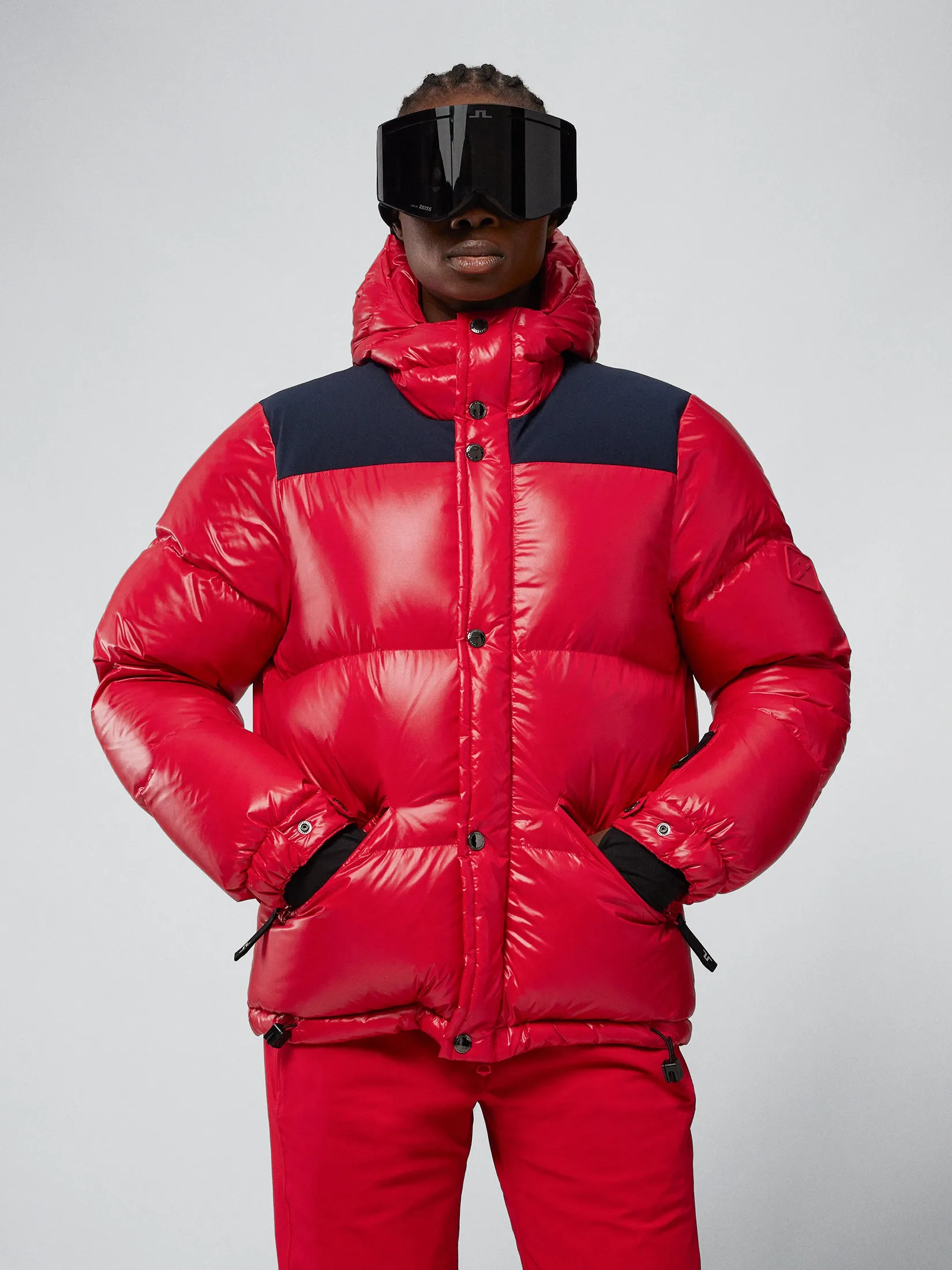 SOLAR DOWN JACKET / Barbados Cherry