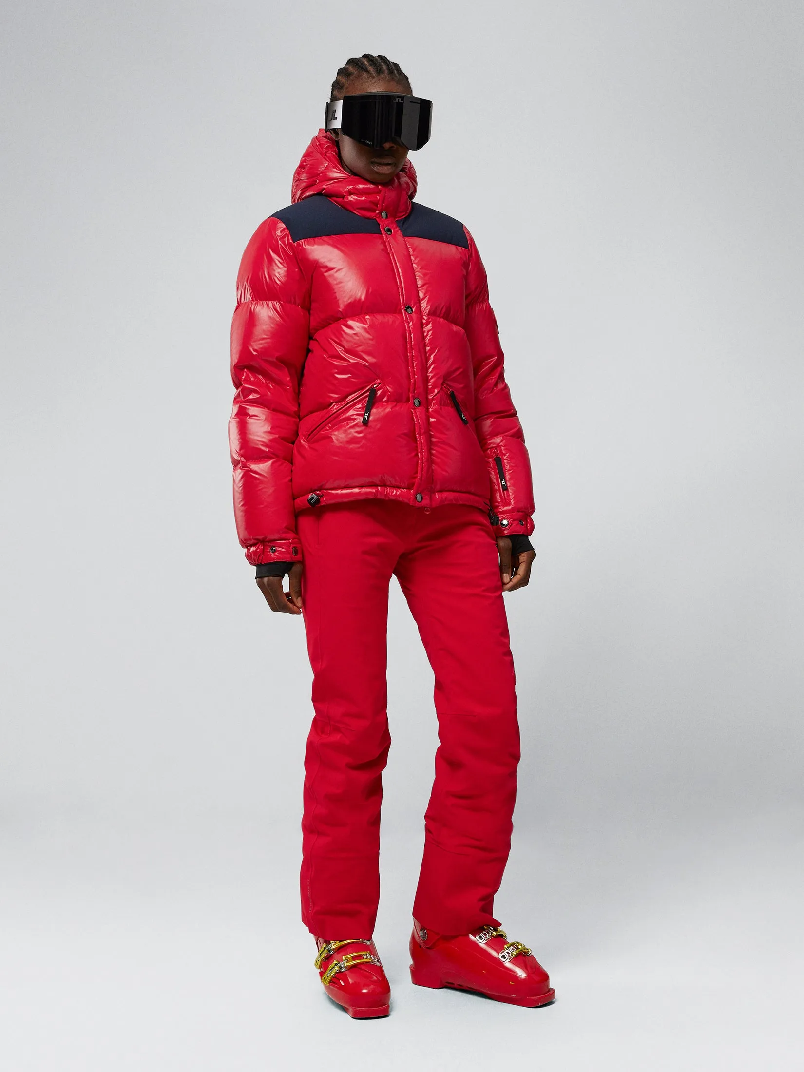 SOLAR DOWN JACKET / Barbados Cherry