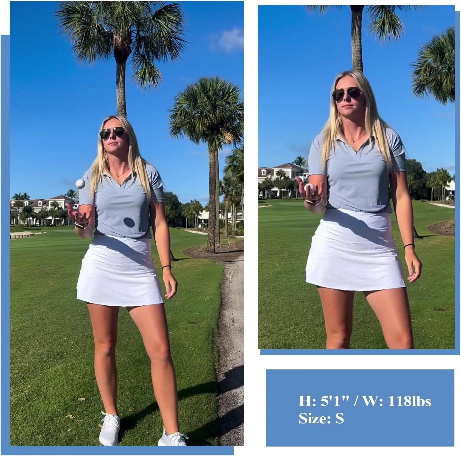Soneven Women's Solid Short Sleeve Golf Shirt Moisture Wicking Athletic Golf Polo Tennis Shirts Dry Fit
