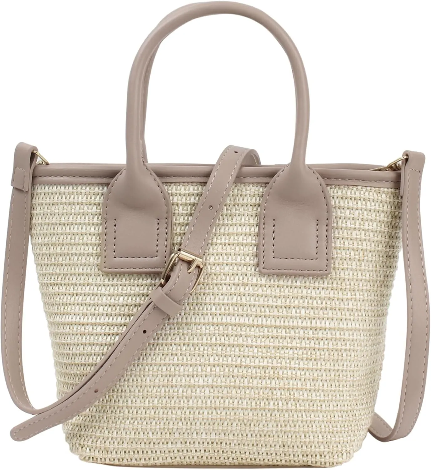 Summer Hobo Purse Women's Straw Top Handle Handwoven Crochet Crossbody Shoulder