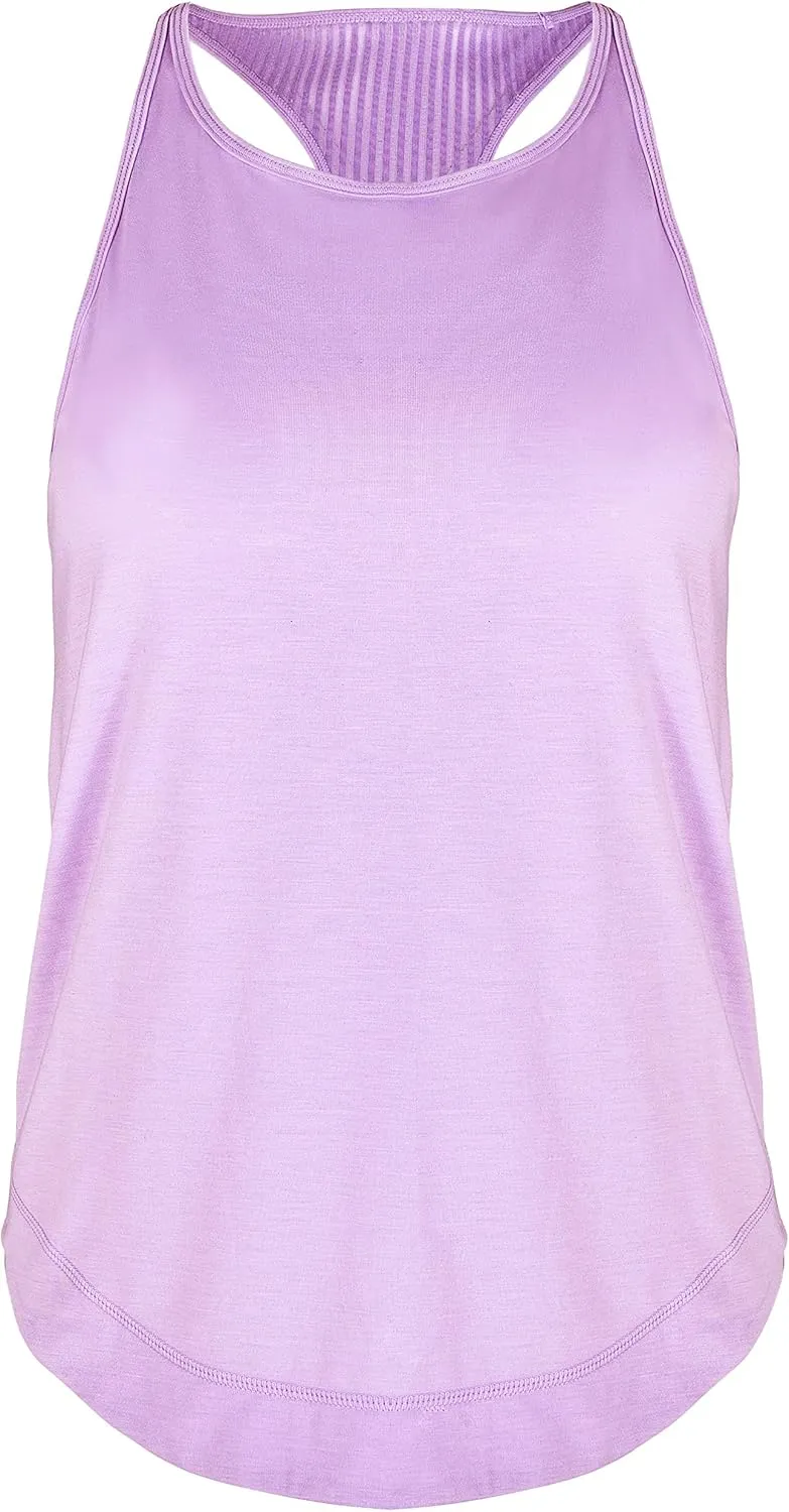 Sweaty Betty Women's Breathe Easy Crewneck Run Workout Tank Top