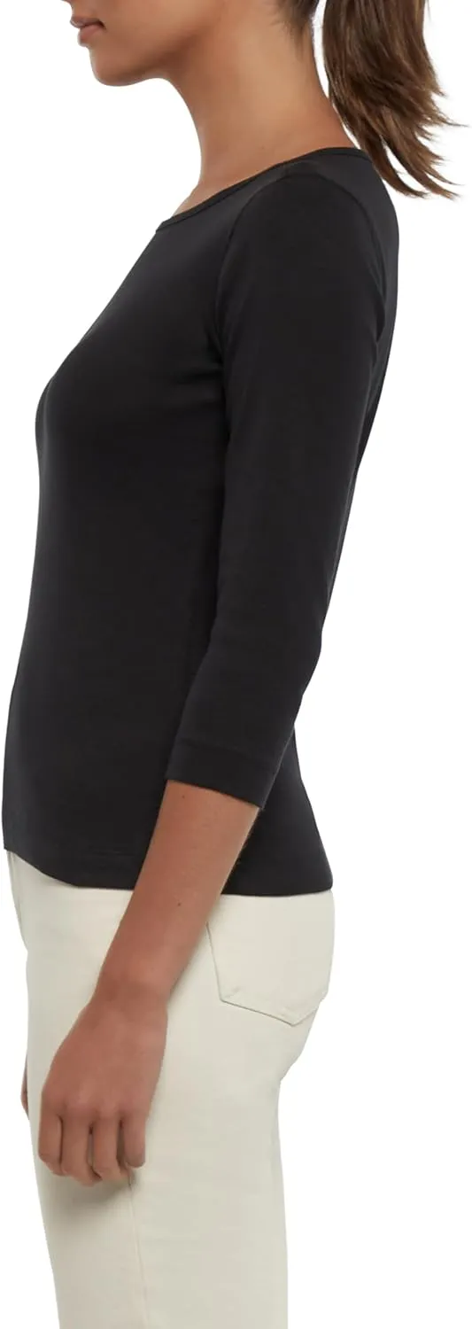 Three Dots Women's 3/4 Sleeve Top