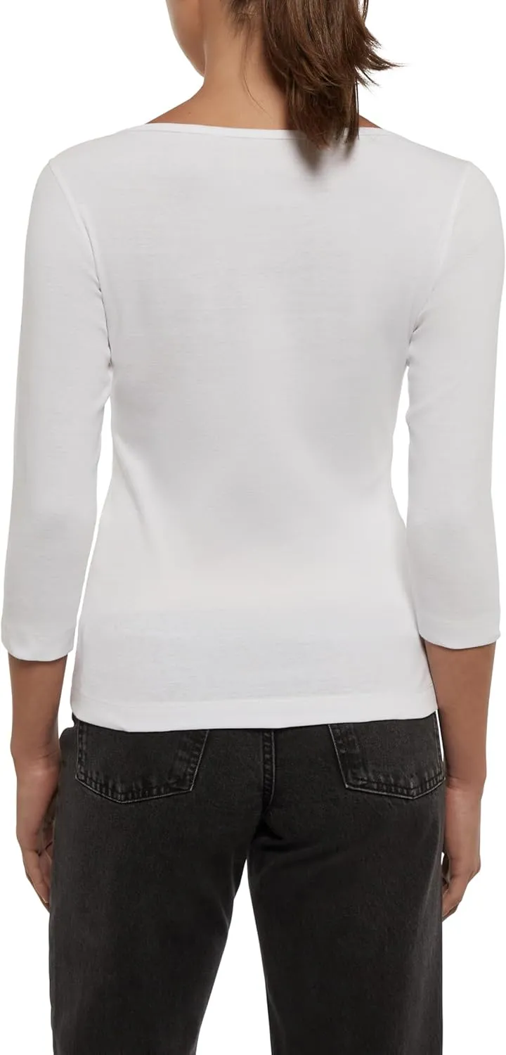 Three Dots Women's 3/4 Sleeve Top