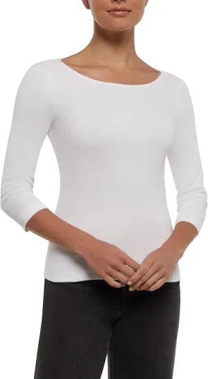 Three Dots Women's 3/4 Sleeve Top