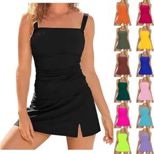 Tummy Control Swimsuits for Women 2 Piece Tankini Swimsuit Sets 2025 Plus Size High Waisted Swimsuit Bathing Suits