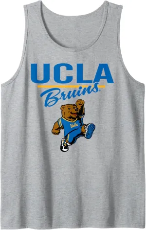 UCLA Bruins Joe Bruin Mascot Gray Officially Licensed Tank Top