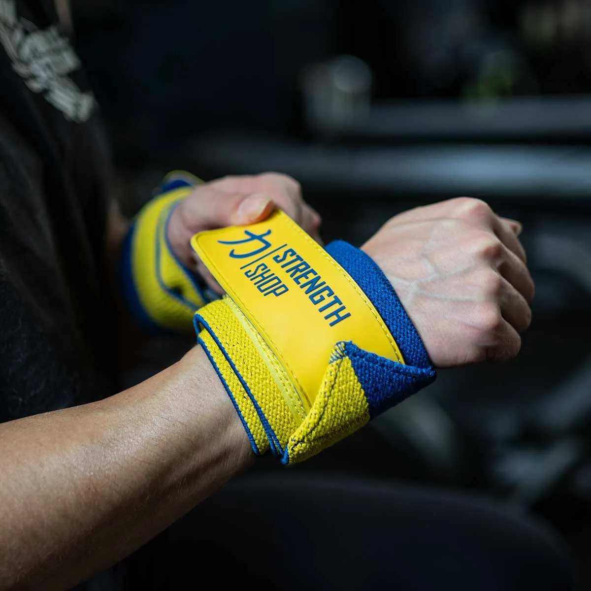 Ukraine Charity Wrist Wraps, 60cm - Medium, IPF Approved