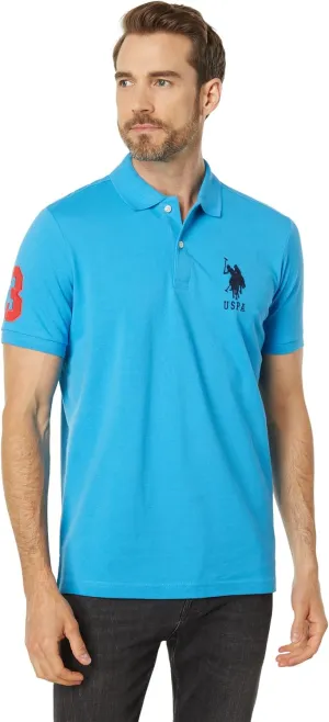 U.S. Polo Assn. Men's Solid Pique Polo Shirt