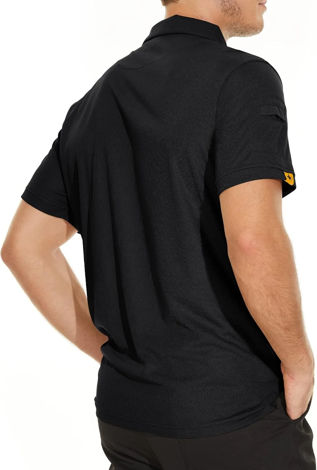 V VALANCH 3 Pack Polo Shirts for Men Short Sleeve Golf Tennis Work Summer Moisture Wicking Shirts