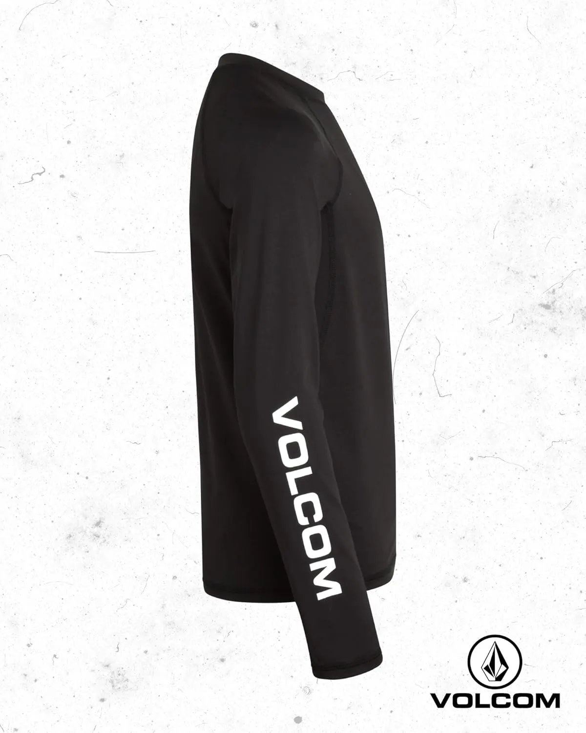 Volcom Boys Swim Shirt - UPF 50  Long Sleeve Rash Guard for Boys - Quick Dry Kids Swimwear Sun Protection Swim Shirts