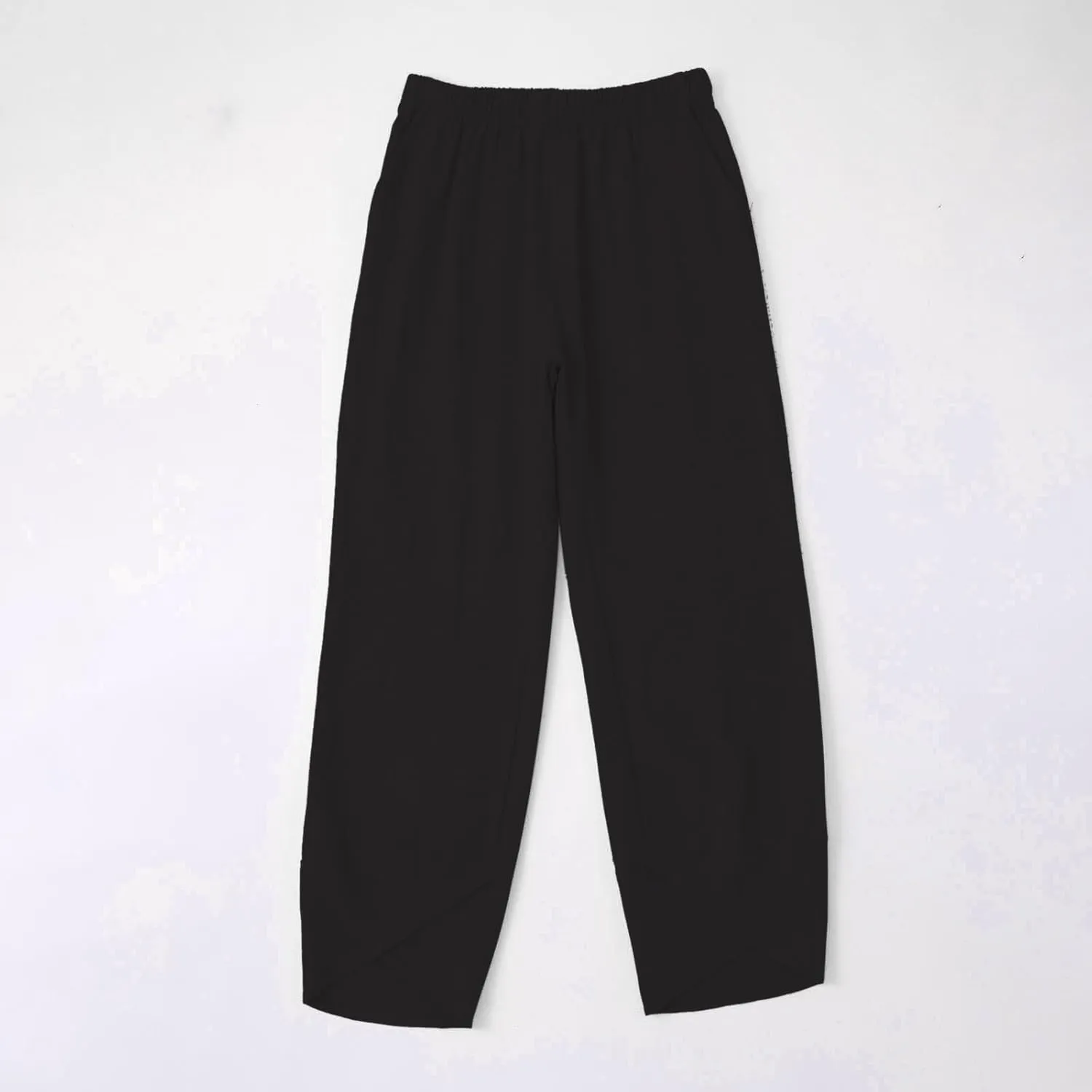Womens Cotton Linen Straight Pants Spring Summer High-Waist Pant Loose Trousers with Irregular Pant Legs for Vacation