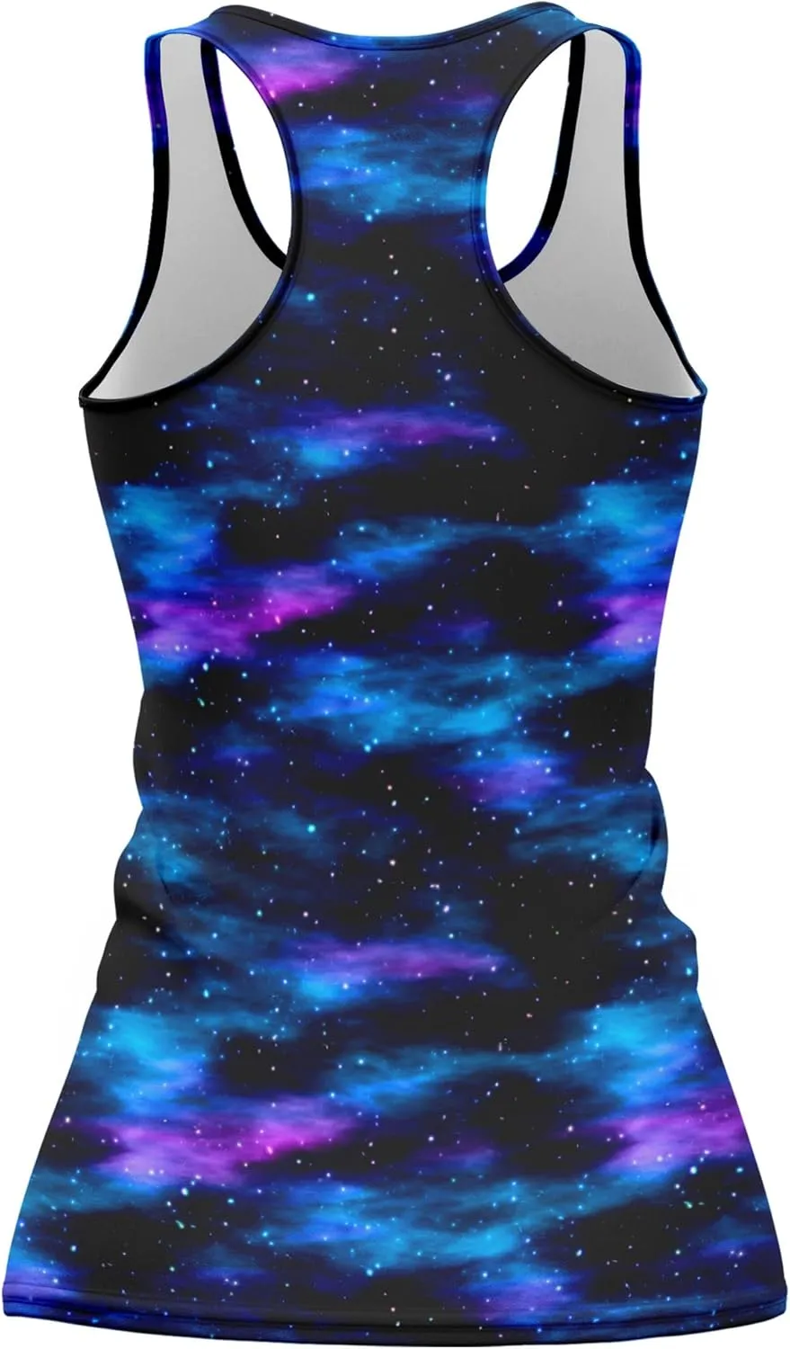 Womens Graphic Tank Tops Racerback Sleeveless Summer Hummingbird Print Top