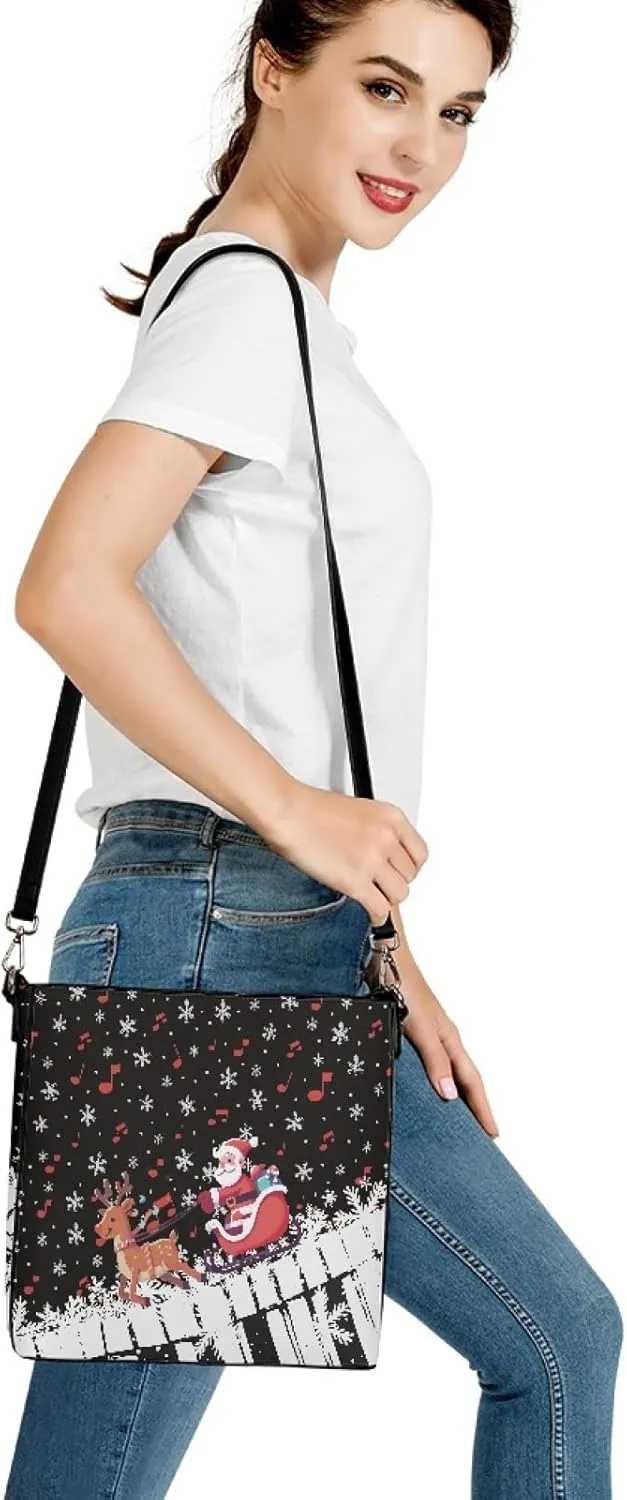 Women's Handbag Leather Tote Shoulder Bucket Bags Crossbody Top-handle Bag