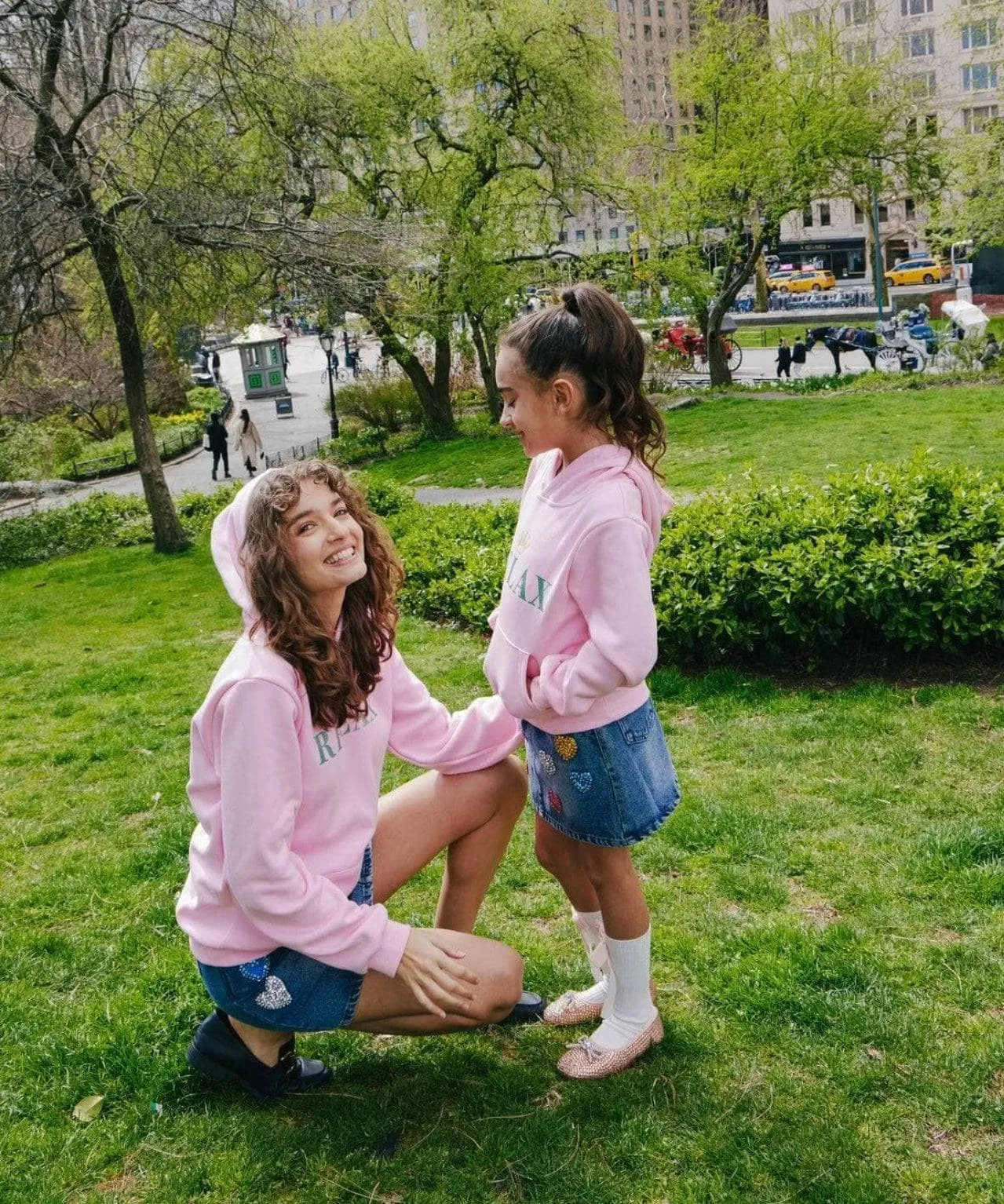 Women's Pink Relax Hoodie
