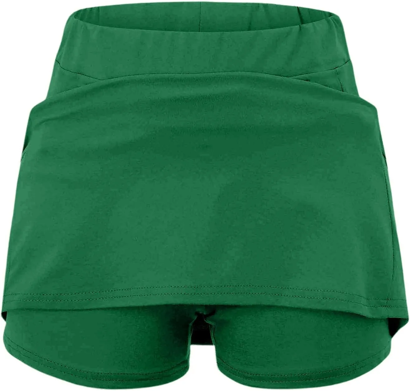 Womens Summer Skorts with Pockets Tummy Control Plus Size Skorts Womens High Waist Athletic Sports Skirt Casual Shorts