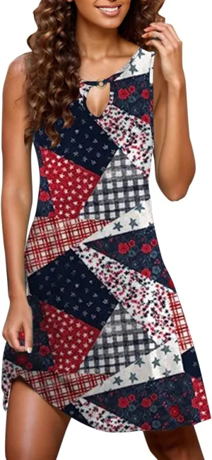 Womens T Shirt Mini Dress Long Sleeve Cotton Short Dress Button Up Ruffle Hem Dresses